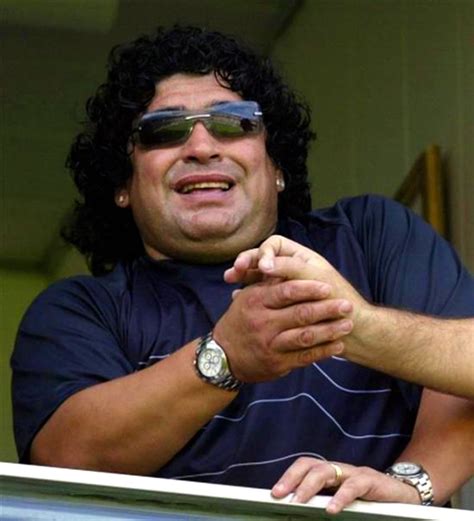 maradonna rolex|why did Maradona wear watches.